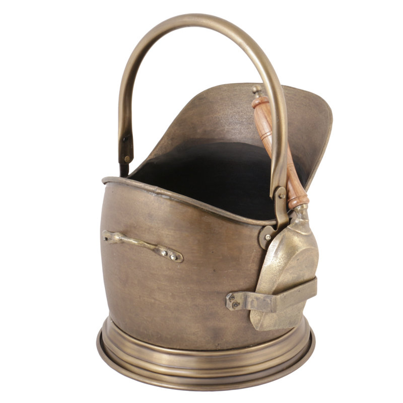 Brass Fireplace Tool Set