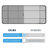 72" W Rectangular Metal Outdoor Picnic Table with Umbrella Hole-1367122825-1366873464