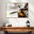 Floating Frame Natural Wood selected