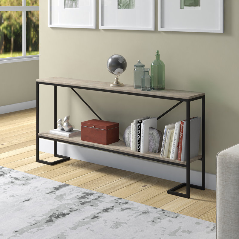 Console Phoebe, Gris délavé