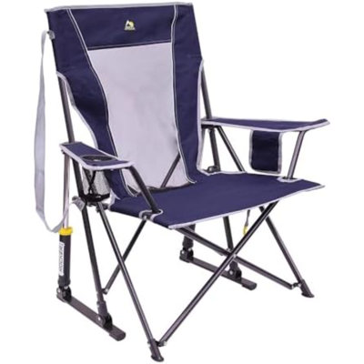 Comfort Pro Rocker Camping Chair - Indigo Blue