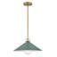 Luminaire suspendu conique à 1 lumière Zoë-1140681376