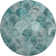 Premium Machine Washable Cerrito AMF594 Teal Rug