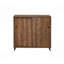 Rangement pour chaussures, armoire à chaussures en finition chêne