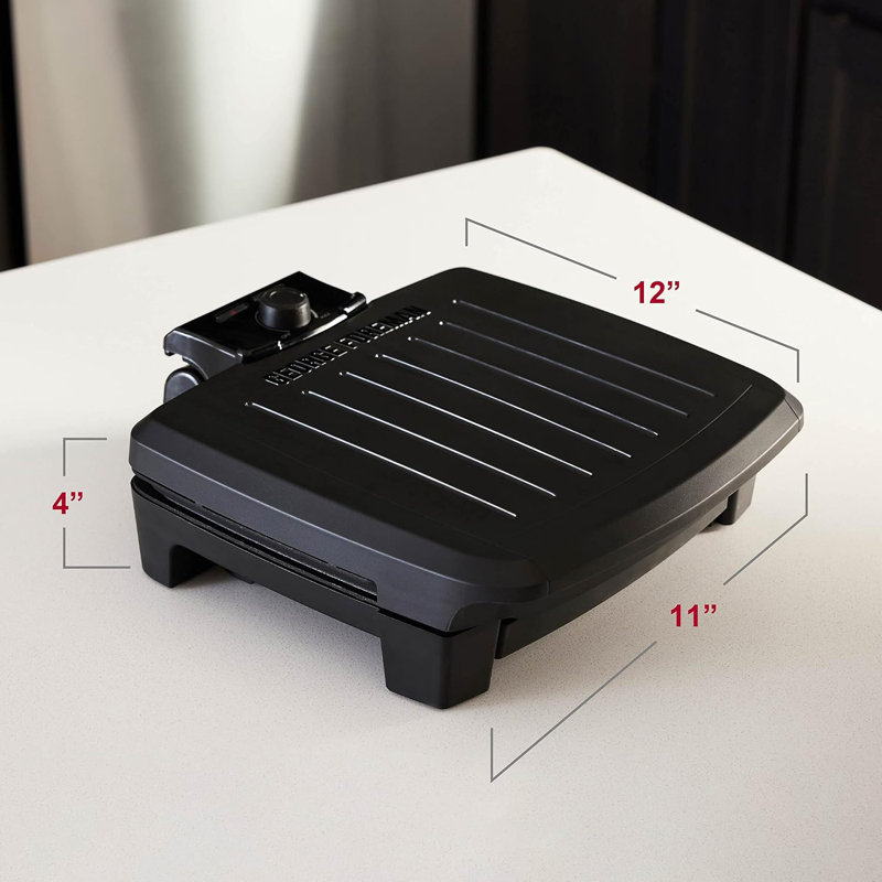 Barbecue submersible avec contact, gril de 5 portions