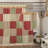 Marrero-Choe Cotton Patchwork Shower Curtain
