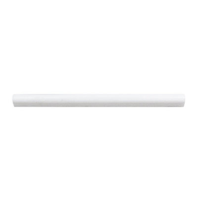 12'' L x 0.75'' W Marble Round Tile Trim