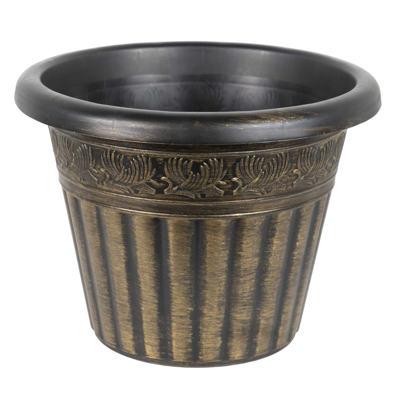 Ranstead Pot Planter, Gold