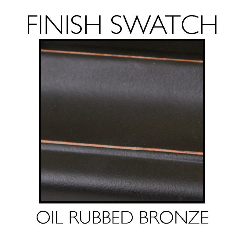 Park Avenue Oil Rubbed Bronze Square Cabinet Knob Set