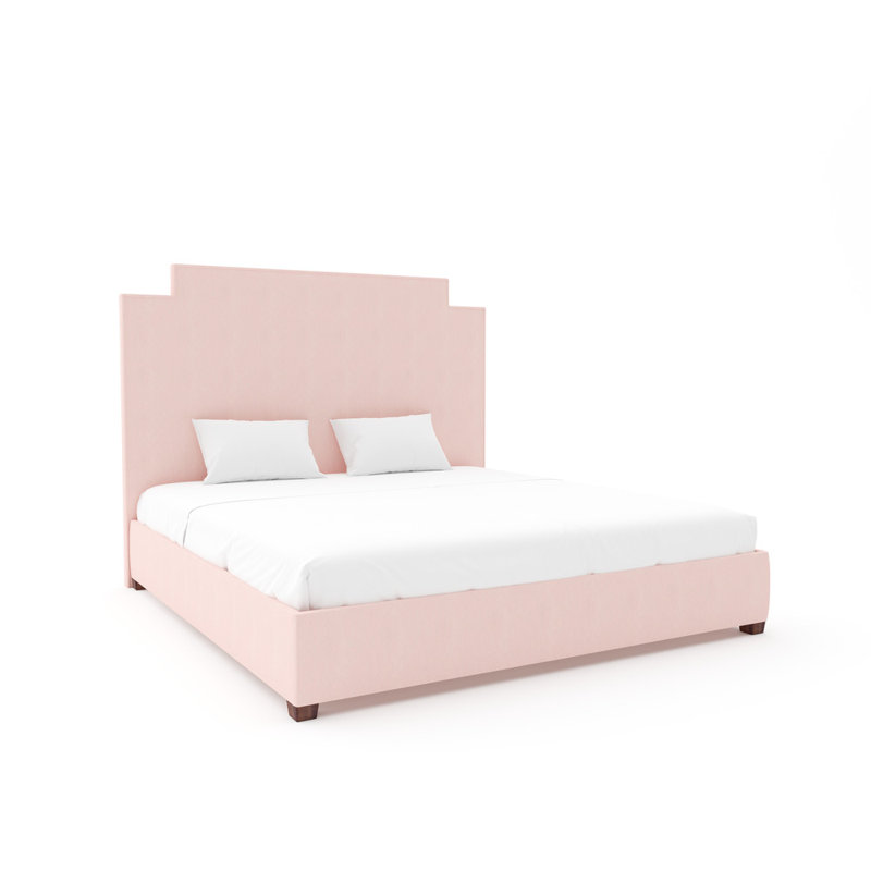 Staunton I Upholstered Bed, Maestro Ultra Performance Latte, White, Full / Double