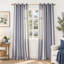 Rideaux semi-transparents en lin avec motif à rayures Chris-601561381-600899065
