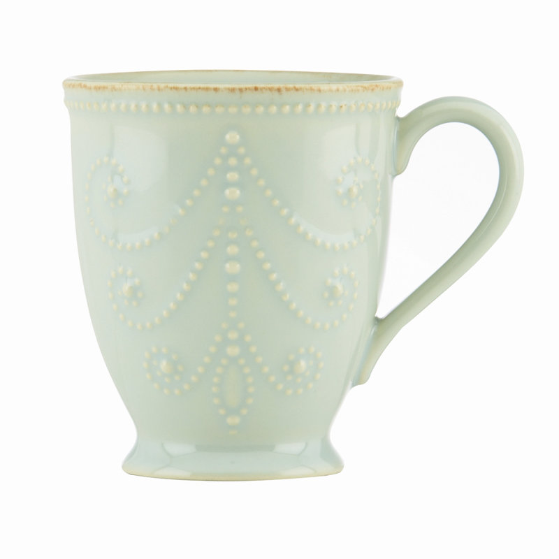 French Perle Ice Blue Dinnerware Collection