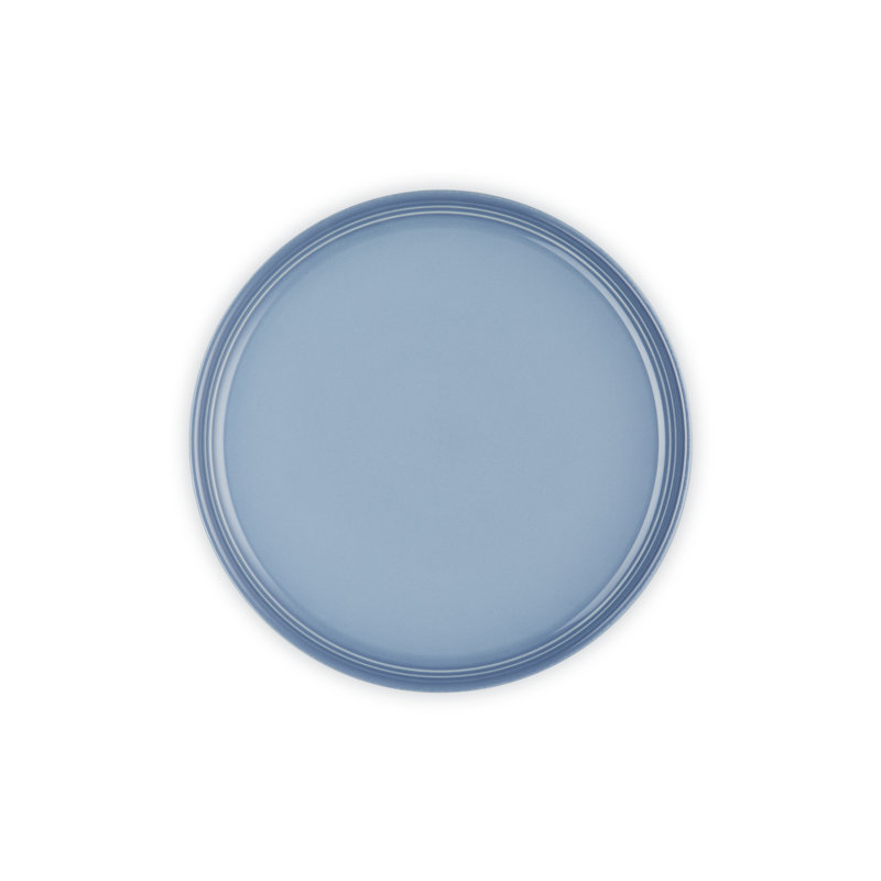 Le Creuset Coupe Side Plate, 22cm, Chambray