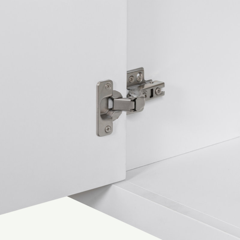 [Cabinet seulement] Meuble-lavabo blanc de 36 po (lavabo non inclus)