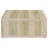 Distressed Pine Square Engineered Wood Coffee Table-1659667711