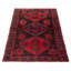 Tapis noir Anadol noué à la main de conception unique 4 pi 4 po x 6 pi 10 po