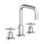 East Square Widespread Bathroom Faucet with Drain Assembly-1767569146