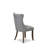 10-Pc Dining Set includes an Extendable Rectangle Kitchen Table, 1 Coffee Table, 7 Polyester Dining Chairs and 1 Bench, Antique Walnut-124598921-124598927
