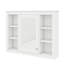 Armoire à pharmacie murale, armoire de rangement de salle de bain avec porte miroir et 6 tablettes ouvertes réglables-1086069581