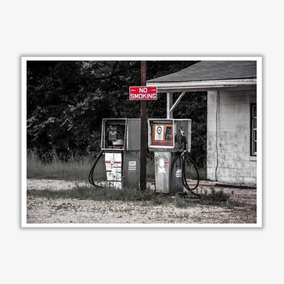 Abandoned Gas Pumps - Print