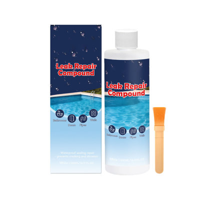 Rack 500 ml Scellant imperméable à haute résistance pour les fissures de tuyaux d'eau de cuisine, de salle de bain et de toit