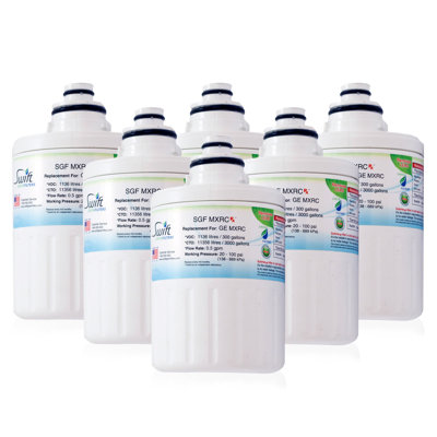 Swift Green Filters SGF-MXRC Rx Compatible Refrigerator Water Filter for FXRC, MXRC, FXRT, 469905, 6 Pack