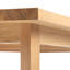 Ski-Leg Oak Solid Wood Base Dining Table