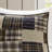 3 Piece Reversible Printed Quilt Set Black/Brown
