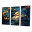 Art mural minimaliste, canard colvert-1276833127-1276833123