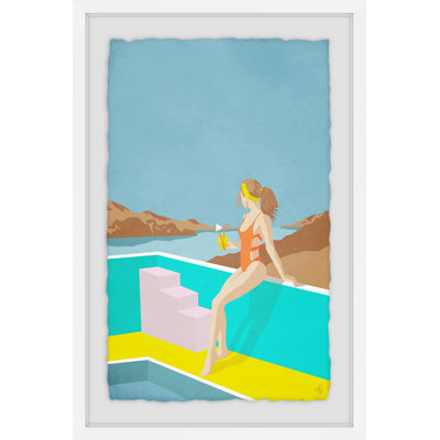 'Summer Chilling II' Framed Print