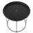 Amena Iron Top End Table
