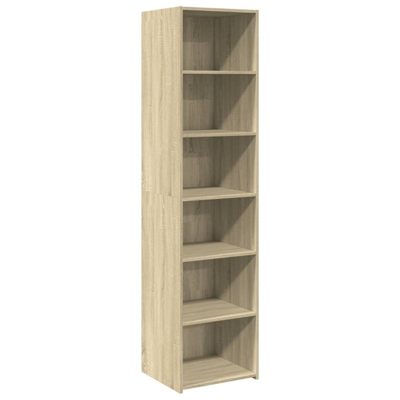 Vidaxl highboard made of wood, Sonoma Oak, 185cm H x 30cm W x 41cm D