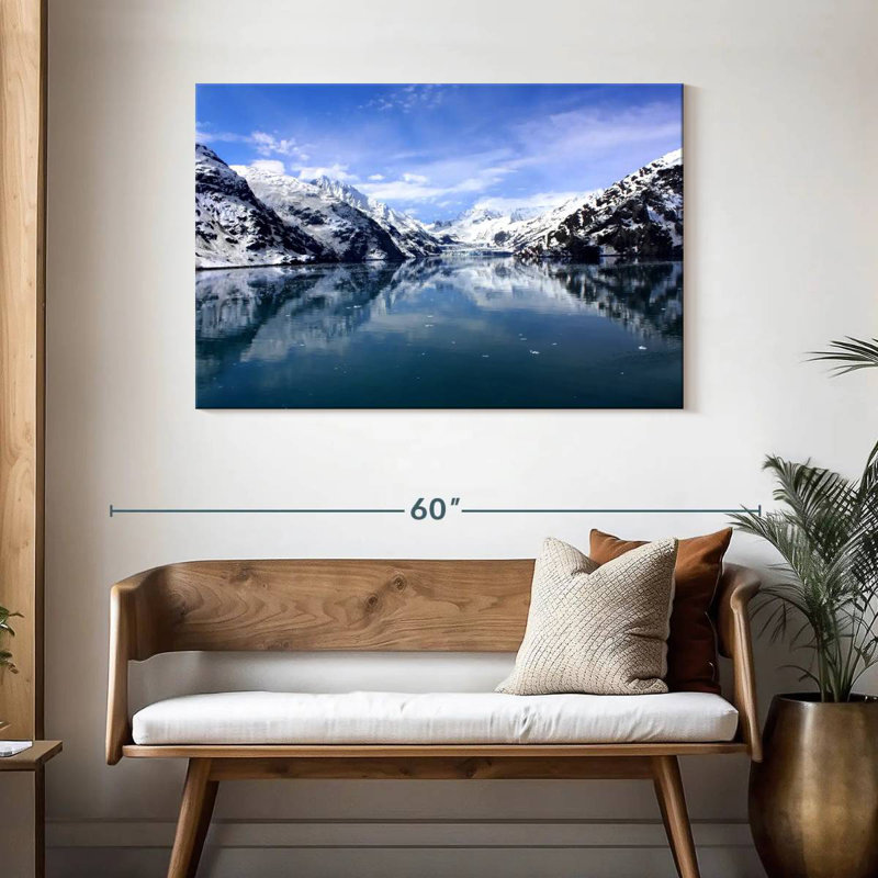 Alvord Glacier Bay, matin d'hiver