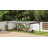 Outsunny 10' x 12' Outdoor Pergola, Wood Gazebo Grape Trellis with Concrete Anchors for Climbing Plant Support at Garden, Patio, Backyard, Deck, Brown-98232437-98232438