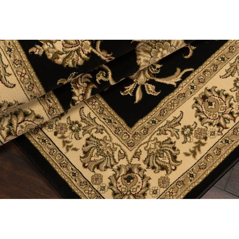 Tapis noir Atterbury, Rectangle 2 pi x 3 pi 6 po