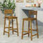 Tabourets d'extérieur, ensemble de 2