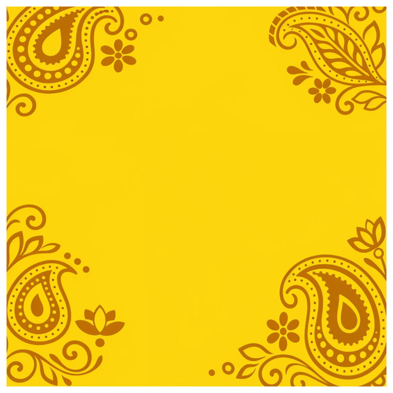 Rideaux de douche à motif floral jaune, 70in W x 72in H