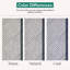 Tapis moderne à carreaux antidérapant lavable-117509985