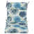 Blanc / bleu / floral gardénia sélectionné