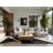 Soft Plush Athanas Shadow Assassin Sleek & Chic Modern Area Rug in Gray – Black Binding-1006970876