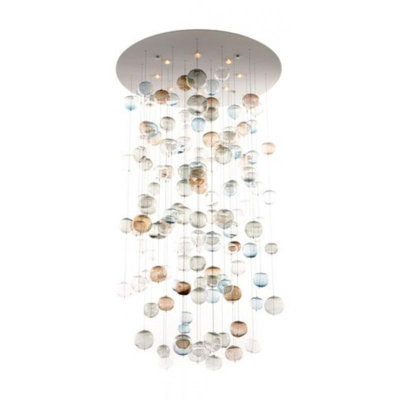 Lustre 18 lumières à suspension