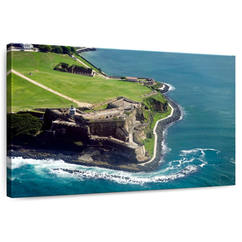 Gillard El Morro In Puerto Rico, 24" H x 36" W