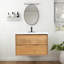 Meuble-lavabo mural 36 po