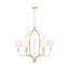 Lustre classique à 6 lumières Bathild