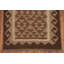 Tapis oriental en laine réversible kilim 3 x 4