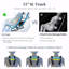 Avec fauteuil de massage, Shiatsu zéro gravité avec fauteuil de massage complet et avec fauteuil inclinable Sl-Track avec fauteuil de massage avec haut-parleur Bluetooth, Anion, étirement thaï, charge USB, chauffage et rouleau
