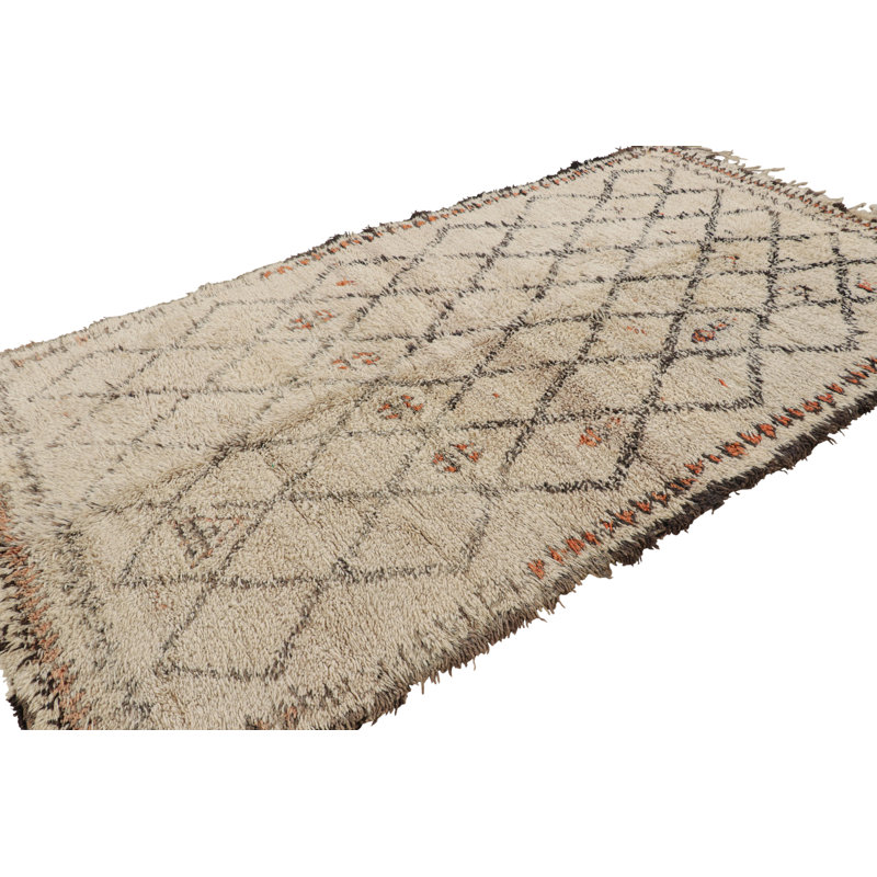 One-of-a-Kind 6’3”x11’2” Hand Knotted Area Rug
