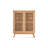 Modern Burlywood Solid Wood Shoe Storage