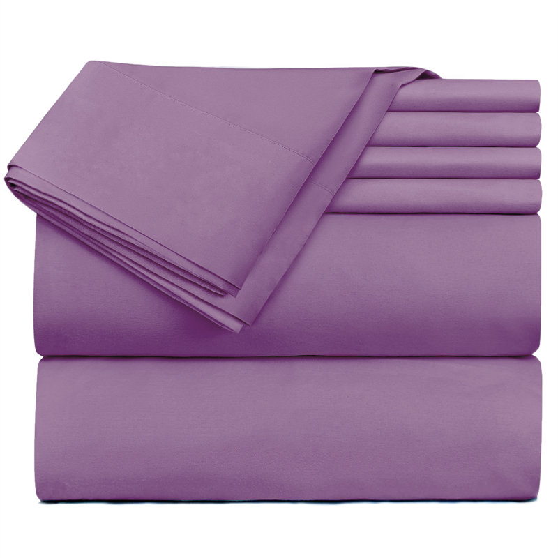Ensemble de draps en microfibre Hotel Luxury, Rêve lavande, Grand