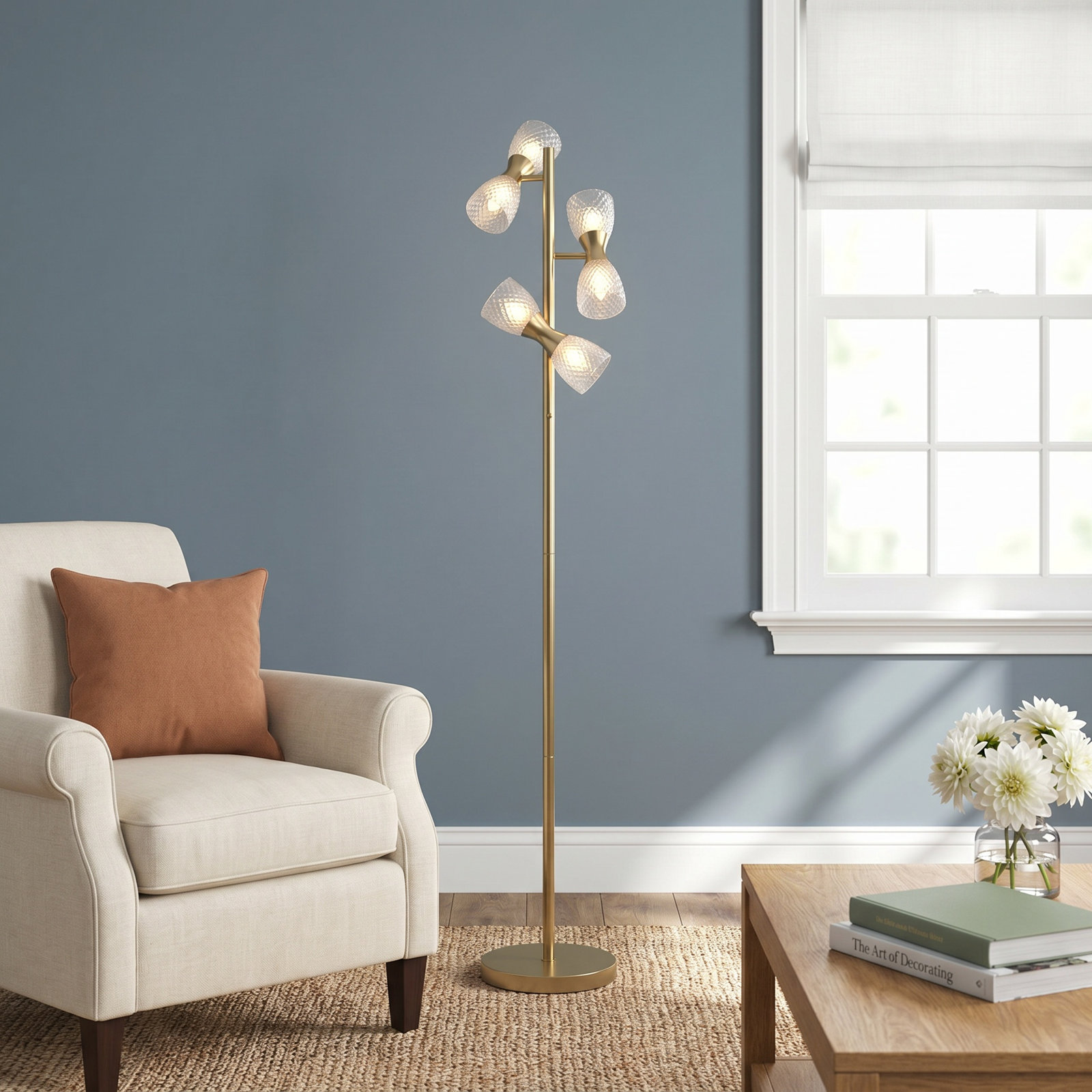 64.75'' Dimmable Floor Lamp